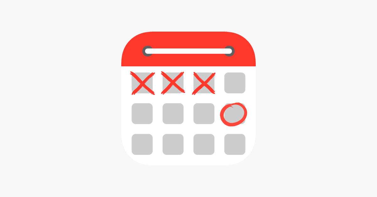 Cross Out: Visual Calendar on the App Store
