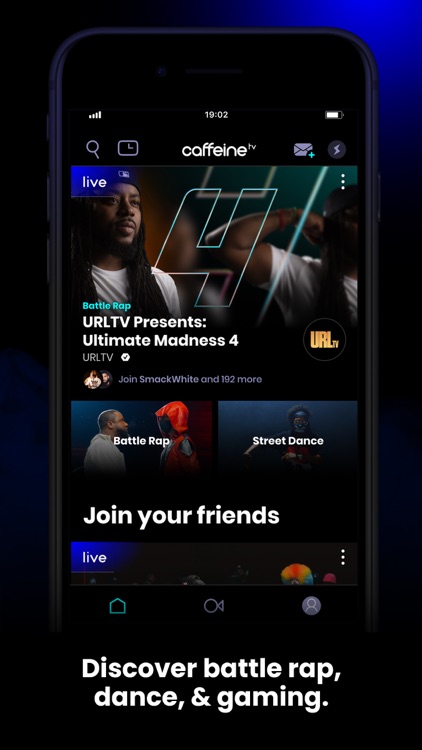 Caffeine: Live Streaming