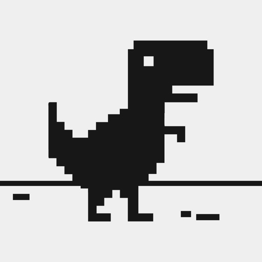 Steve – The Jumping Dinosaur' is a simple game you can play from the iOS  Notification Center