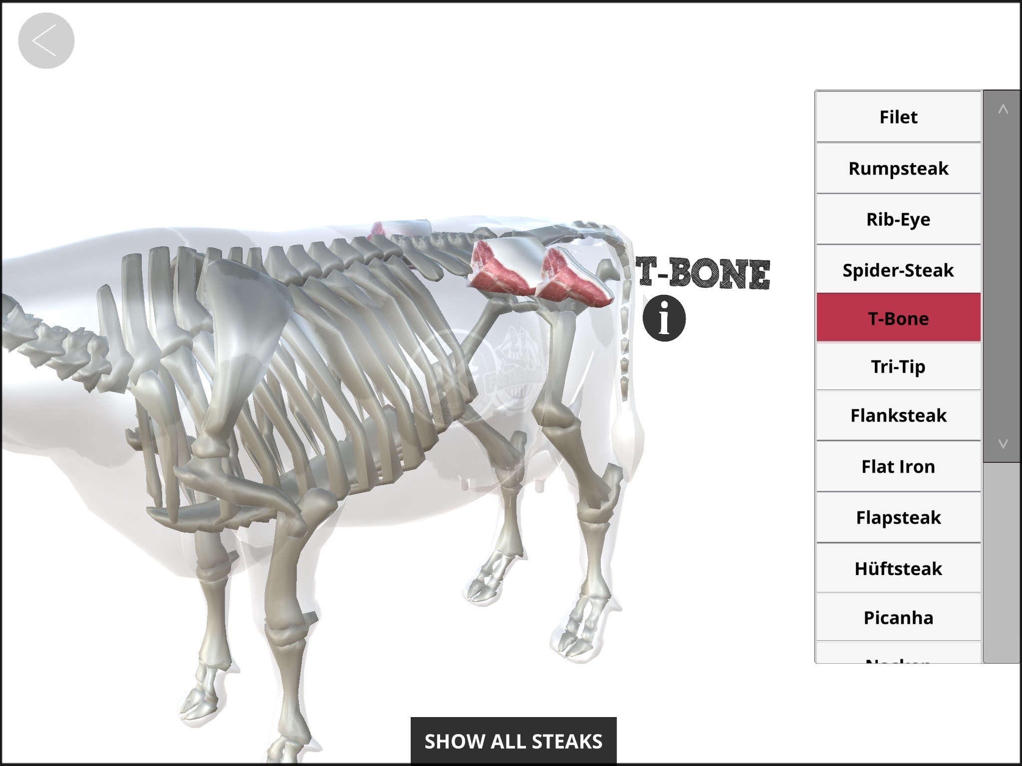 Beef Cuts 3D screenshot 3