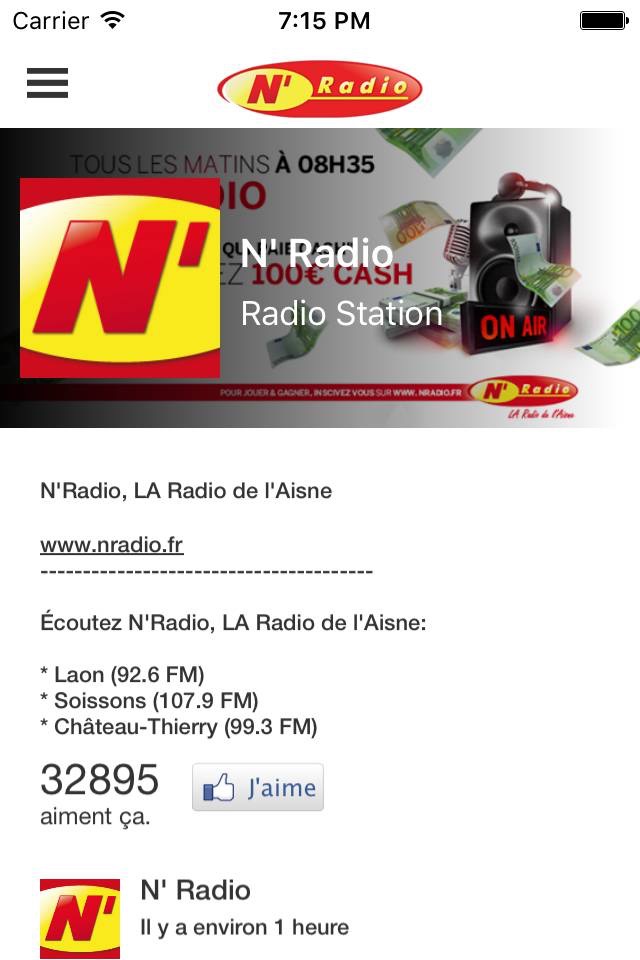 N Radio screenshot 2