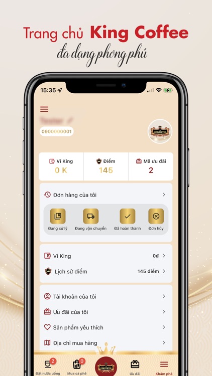 King Coffee Super App