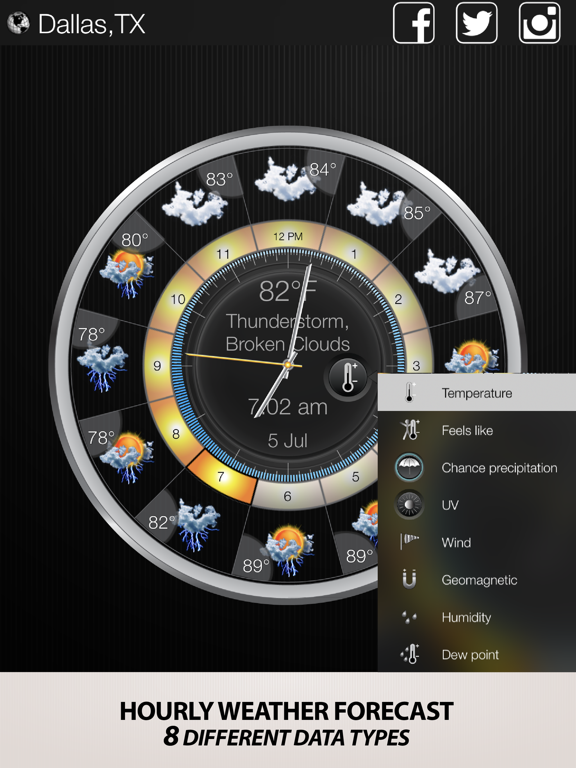 Weather Clock Widget screenshot 3