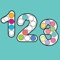 123 Numbers Dot coloring  book is a new way to color the numbers