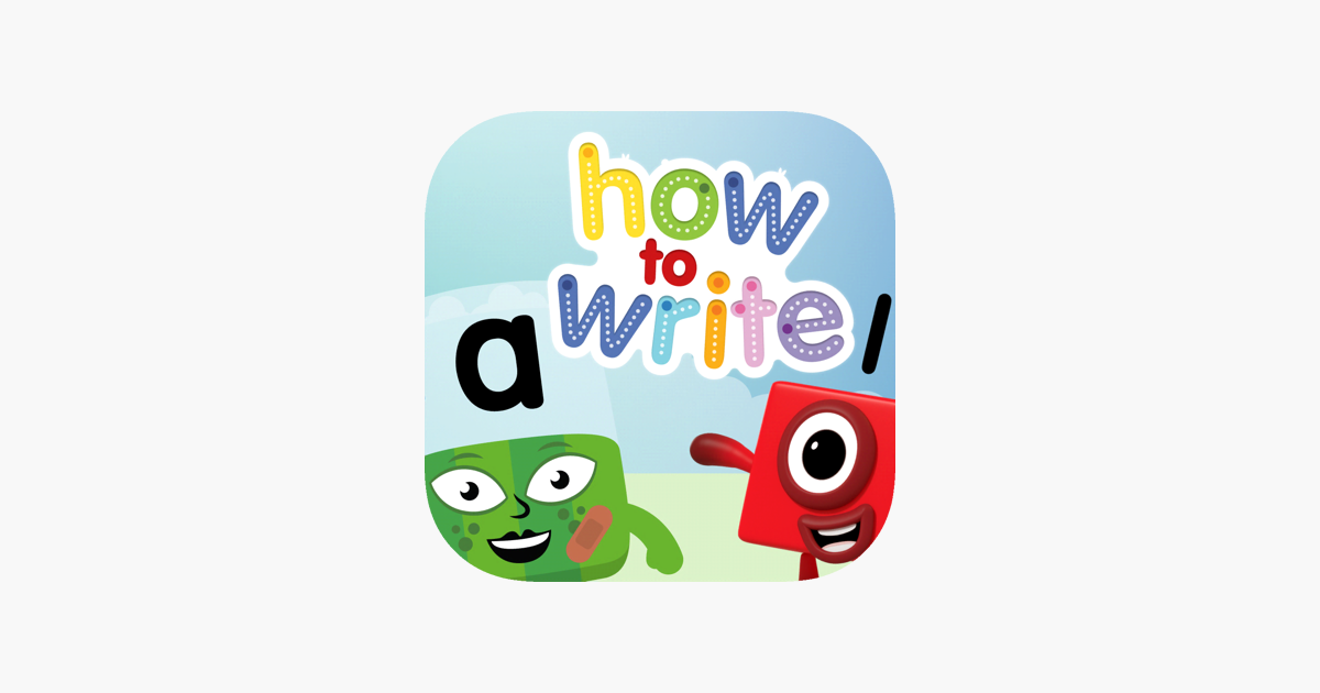 ‎alphablocks How To Write On The App Store 