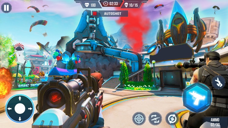 Critical Cover Action Gun Game screenshot-3