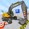 Excavator Truck Parking 3D