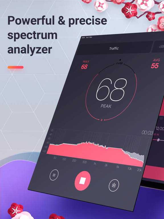 Decibel : dB sound level meter screenshot 2