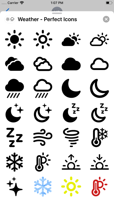 Weather - Perfect Icons screenshot 3