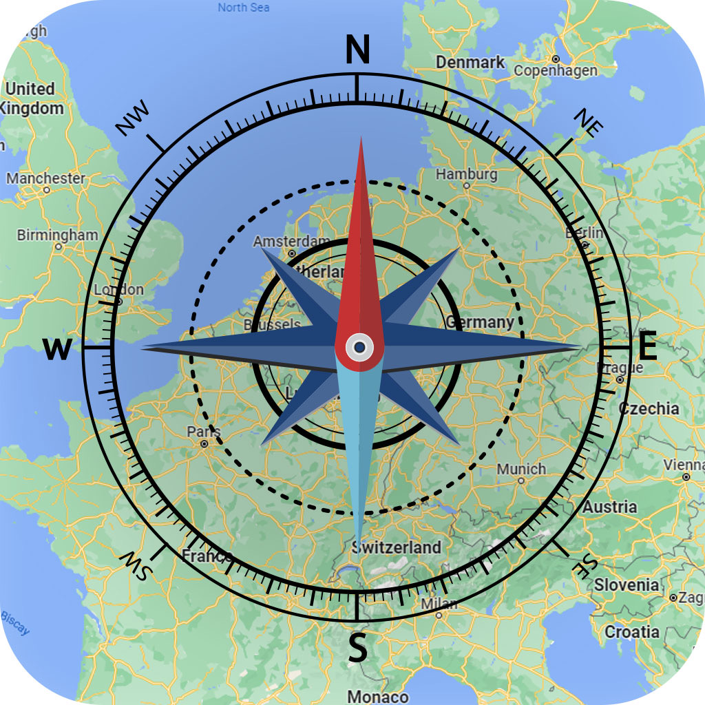 Get MapCompass : Compass with Maps for iOS, iPhone, iPad Aso Report