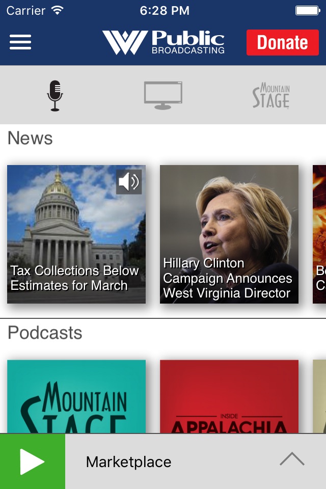 WVPB Public Media App screenshot 2