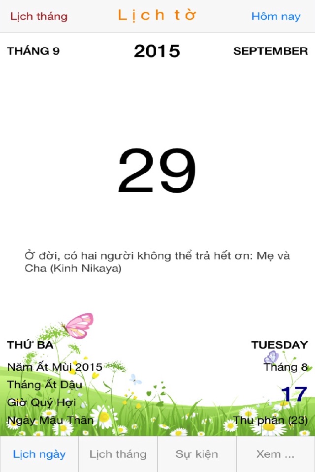 Lịch Việt Dịch Lý screenshot 3
