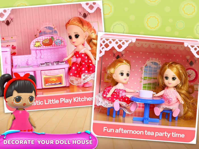 Surprise Doll House Decor 3D