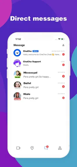 Game screenshot ChaCha - Random Video Chat apk