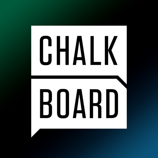 Chalkboard Fantasy Sports Icon