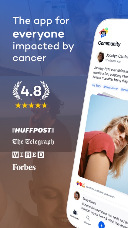 War On Cancer – Social App