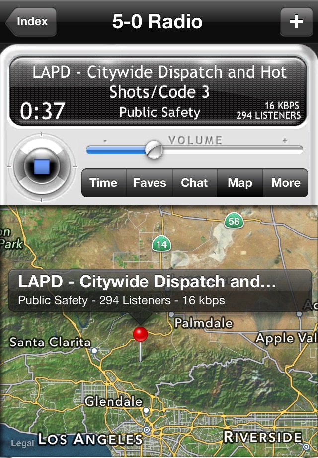 5-0 Radio Pro Police Scanner screenshot 3