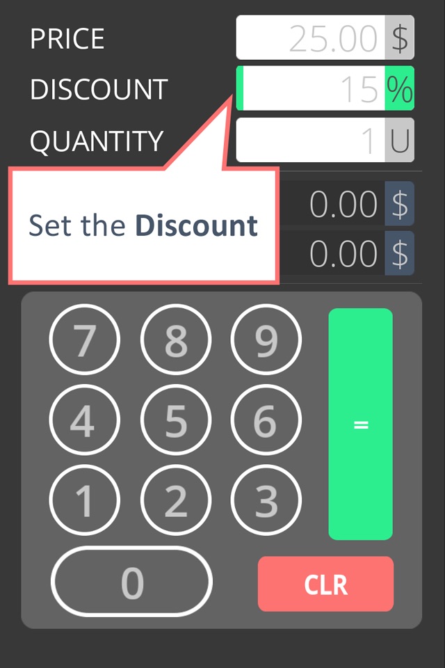 Discount Calculator with List screenshot 3