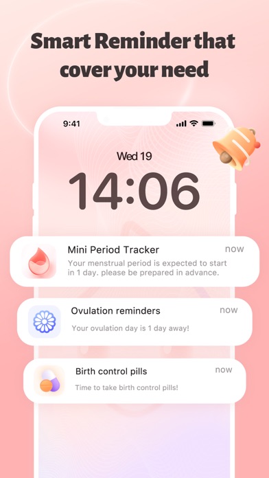 Mini Period Tracker - Calendar screenshot 4