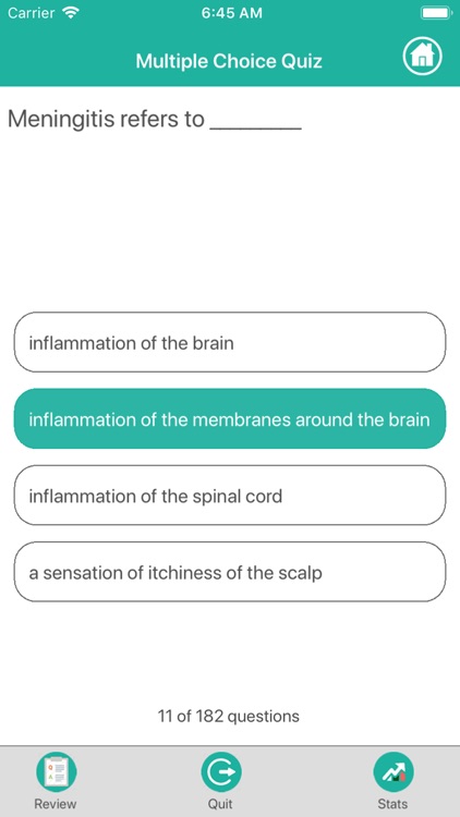 Nervous System Medical Terms