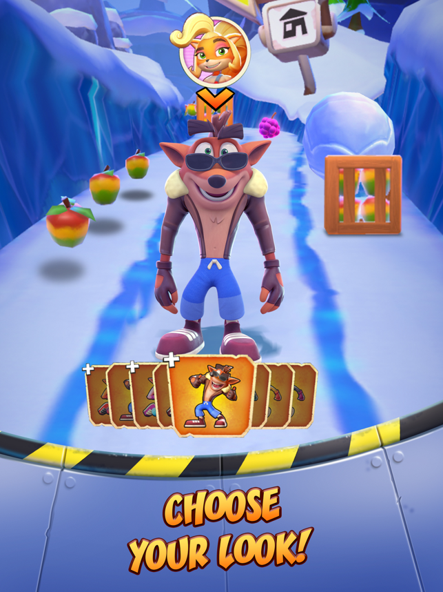 ‎Crash Bandicoot: On the Run! Screenshot