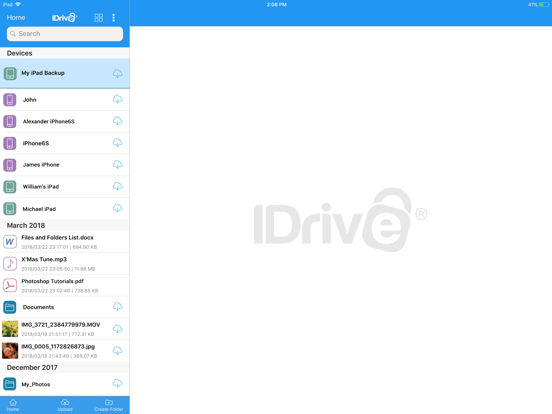 IDrive Online Backup screenshot 4