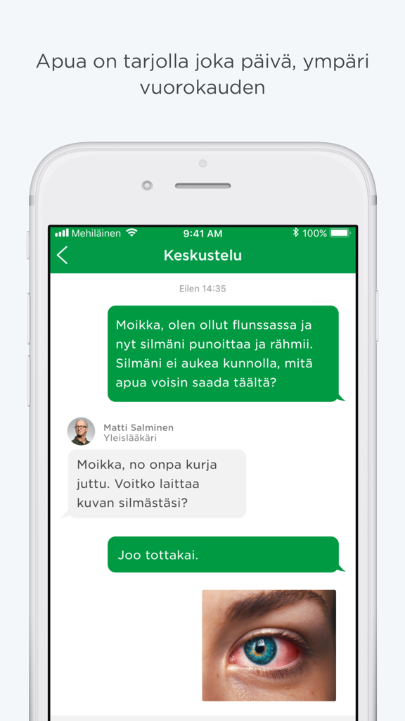 OmaMehiläinen App Store Data & Revenue, Download Estimates on App Store