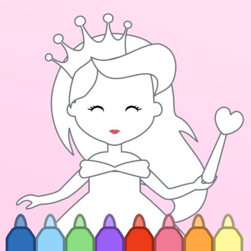 Princess Coloring Kid Toddler