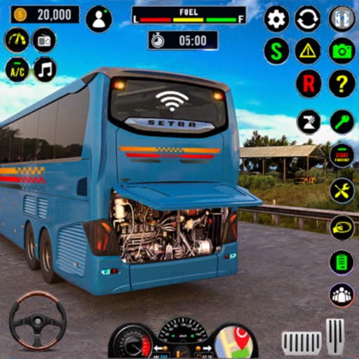 Offroad Bus Simulator Drive 3D iOS App