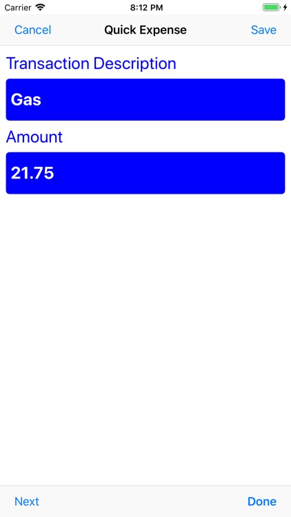 SRFG Simple Budget Tracker screenshot-6