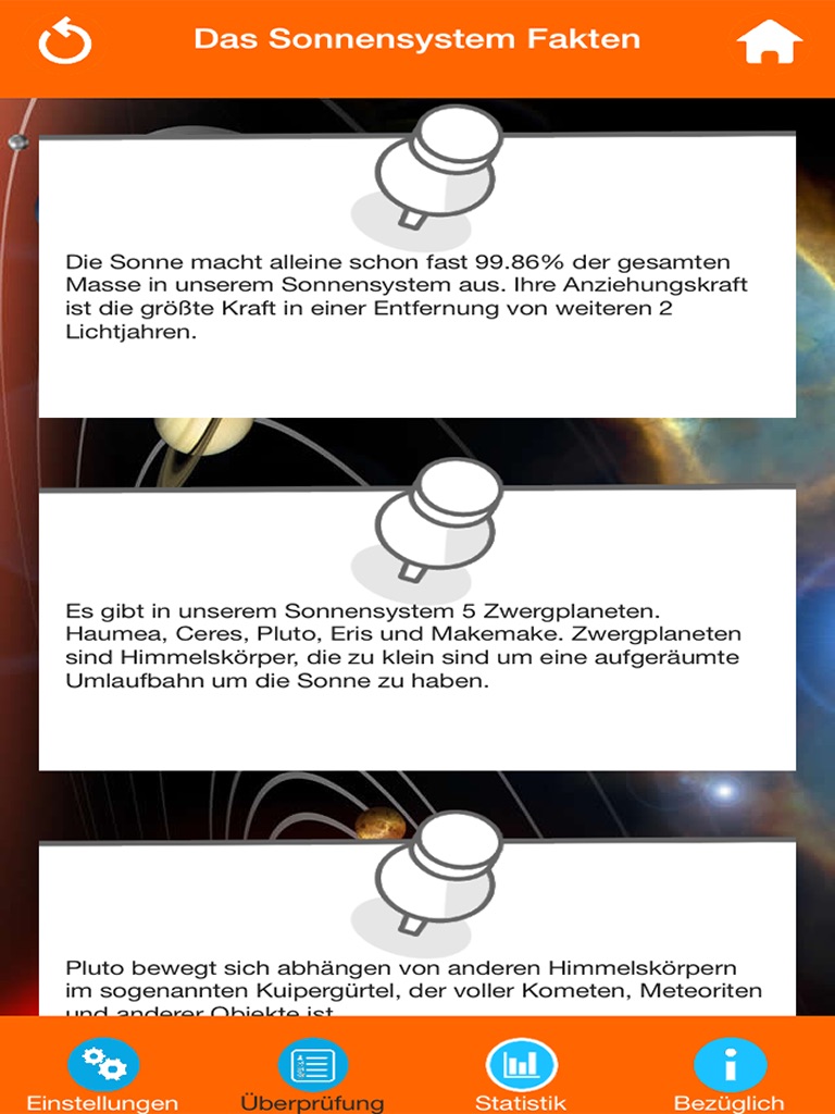 Das Sonnensystem Quiz screenshot 4