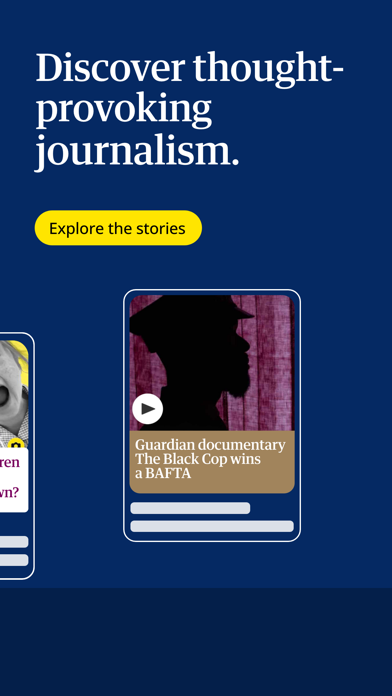 The Guardian - Live World News Screenshot