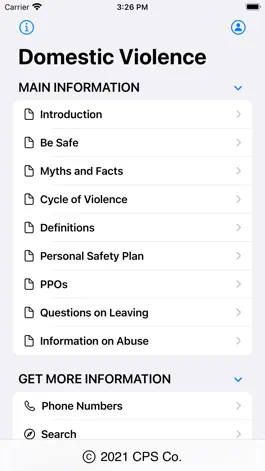 Game screenshot Domestic Violence Information mod apk