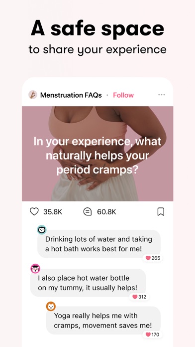 Flo - Menstruatie Kalender iPhone app afbeelding 6