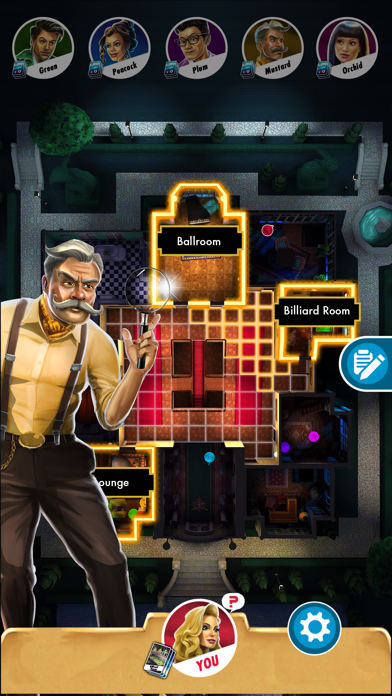 Clue:The Classic Mystery Game+ Screenshot