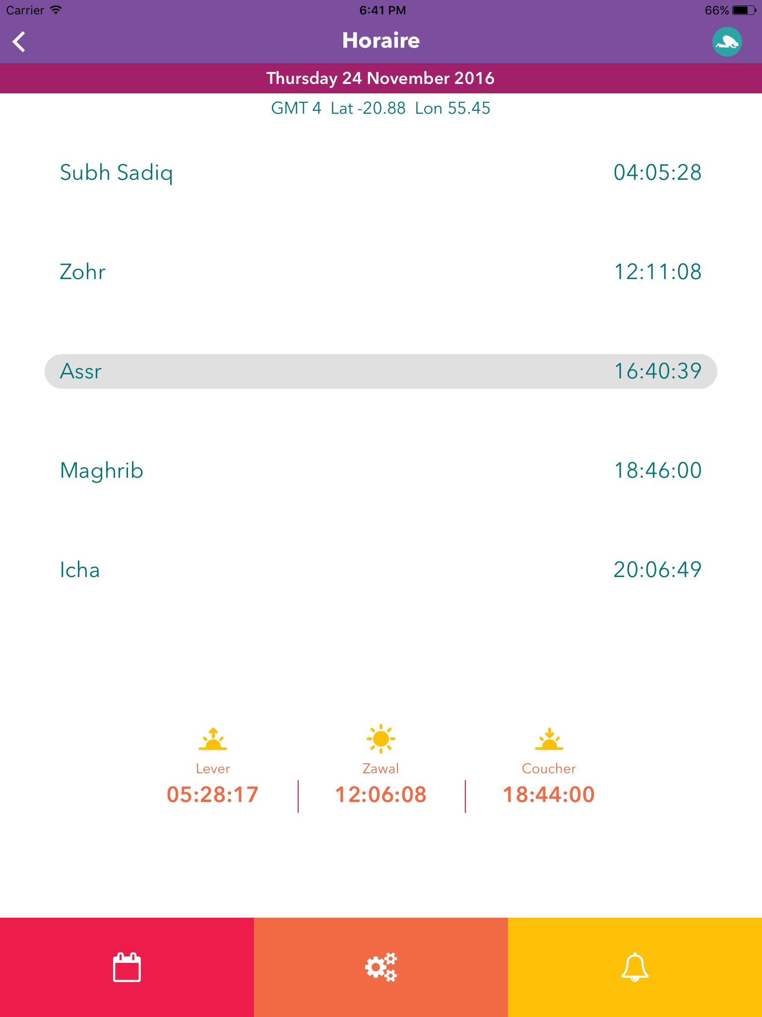 RunSalah screenshot 2