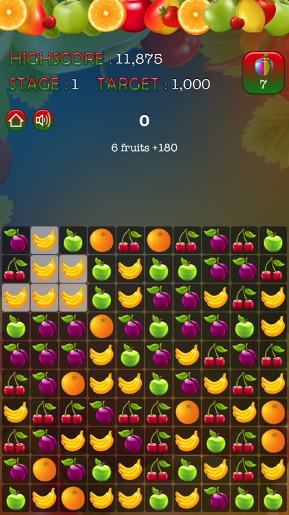 Pop Pop Fruit Puzzle