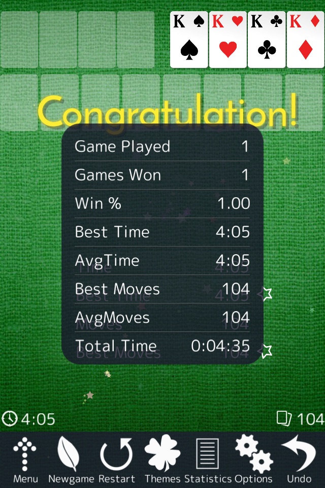 The Best FreeCell screenshot 4
