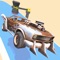 Try not to crash the car by avoiding obstacles and complete the road