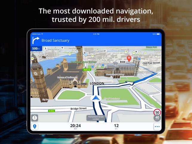 Sygic GPS Navigation & Maps on the App
