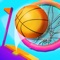 Get the basket ball through the hoop and score 