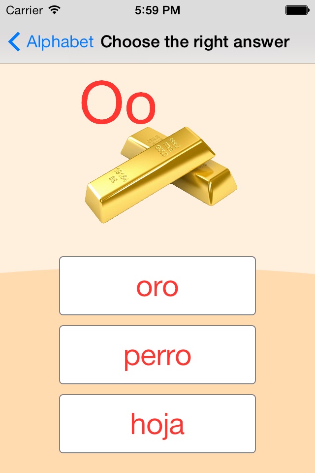 Spanish Alphabet Cards & Quiz screenshot 4