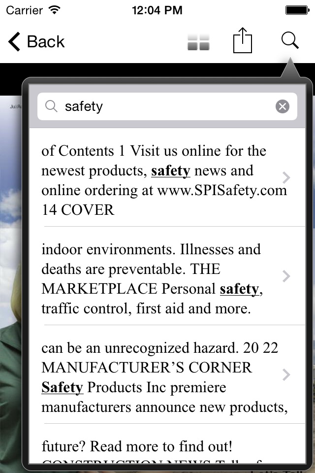 Safety Product Inc screenshot 4