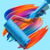 Roller-Paint Splat Color Game