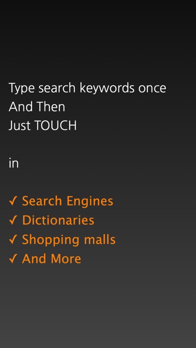 Touch Search + Screenshots