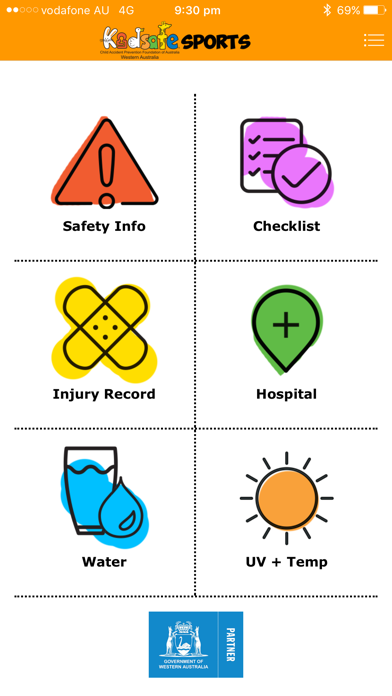 Screenshot #1 pour Kidsafe WA Sports