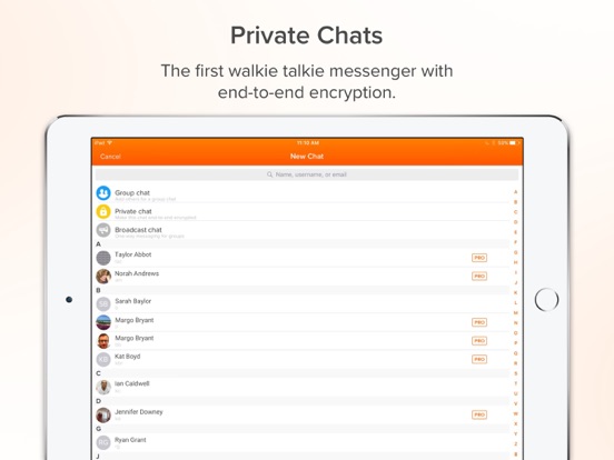 Voxer Walkie Talkie Messenger Screenshots