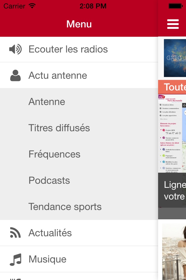 Tendance.Ouest screenshot 2