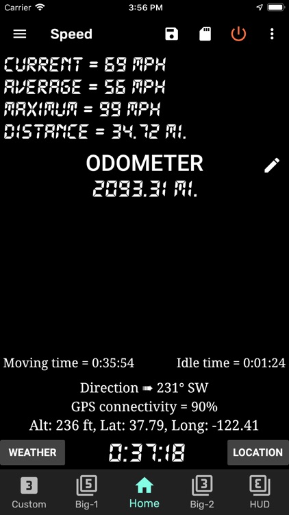 GPS Speedometer and Odometer screenshot-8