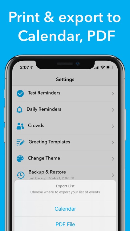 hip: Birthday Reminder App screenshot-7